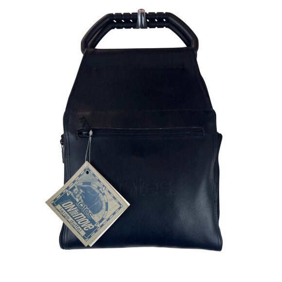 Totes On The Move Foldable Black Waterproof Shoulder Strap Duffel Bag Sz L - New - Picture 6 of 15